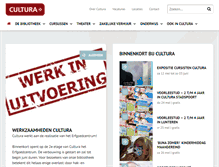 Tablet Screenshot of cultura-ede.nl